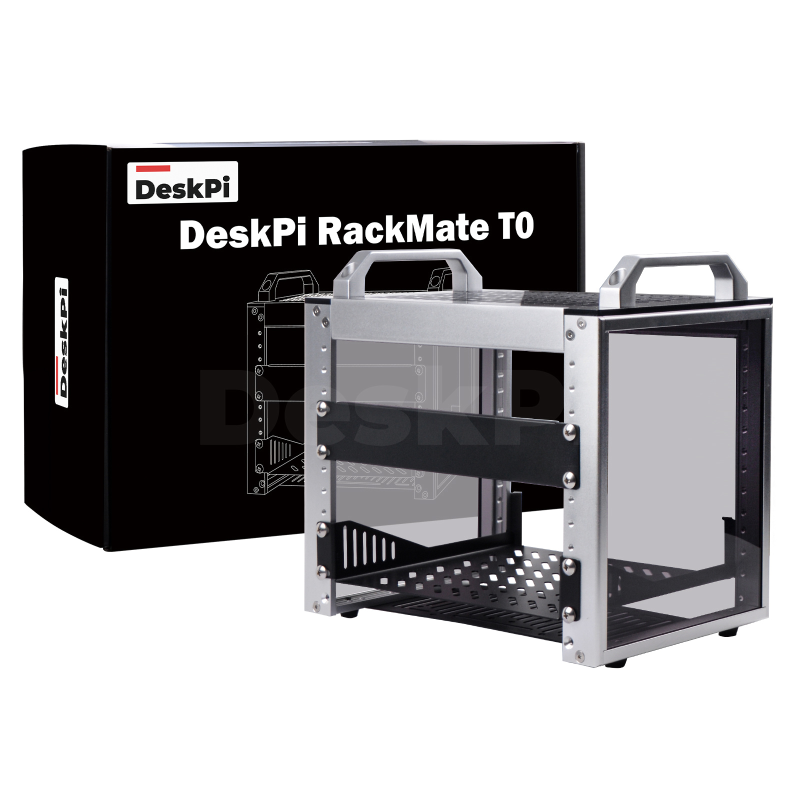 Deskpi Super6C - DeskPi RackMate T0 Rackmount, 10-calowa szafa