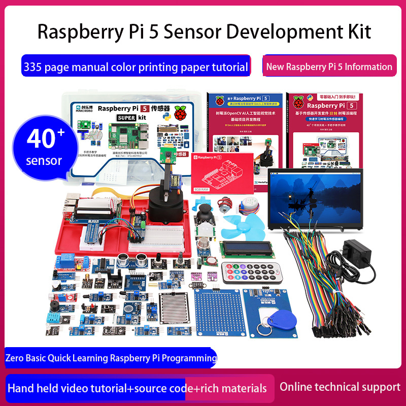 Turing Pi 2 - Zestaw rozwojowy z 5-czujnikami Raspberry Pi